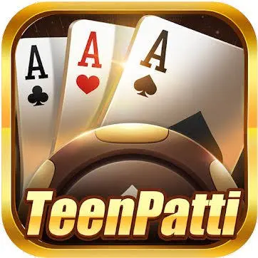 Betbhai9 Teen Patti card game with ace playing cards and colorful Teen Patti text